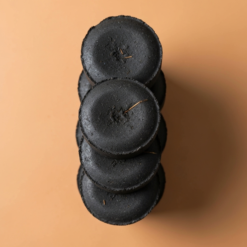 Finished Ahero Green Fuel briquettes, clean burning charcoal alternative